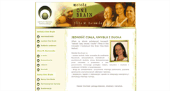 Desktop Screenshot of elizakurowska.pl